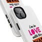 Orange Divide Symbol Tough Magnetic case