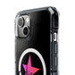 Flame Script Statement Magnetic Clear Impact case