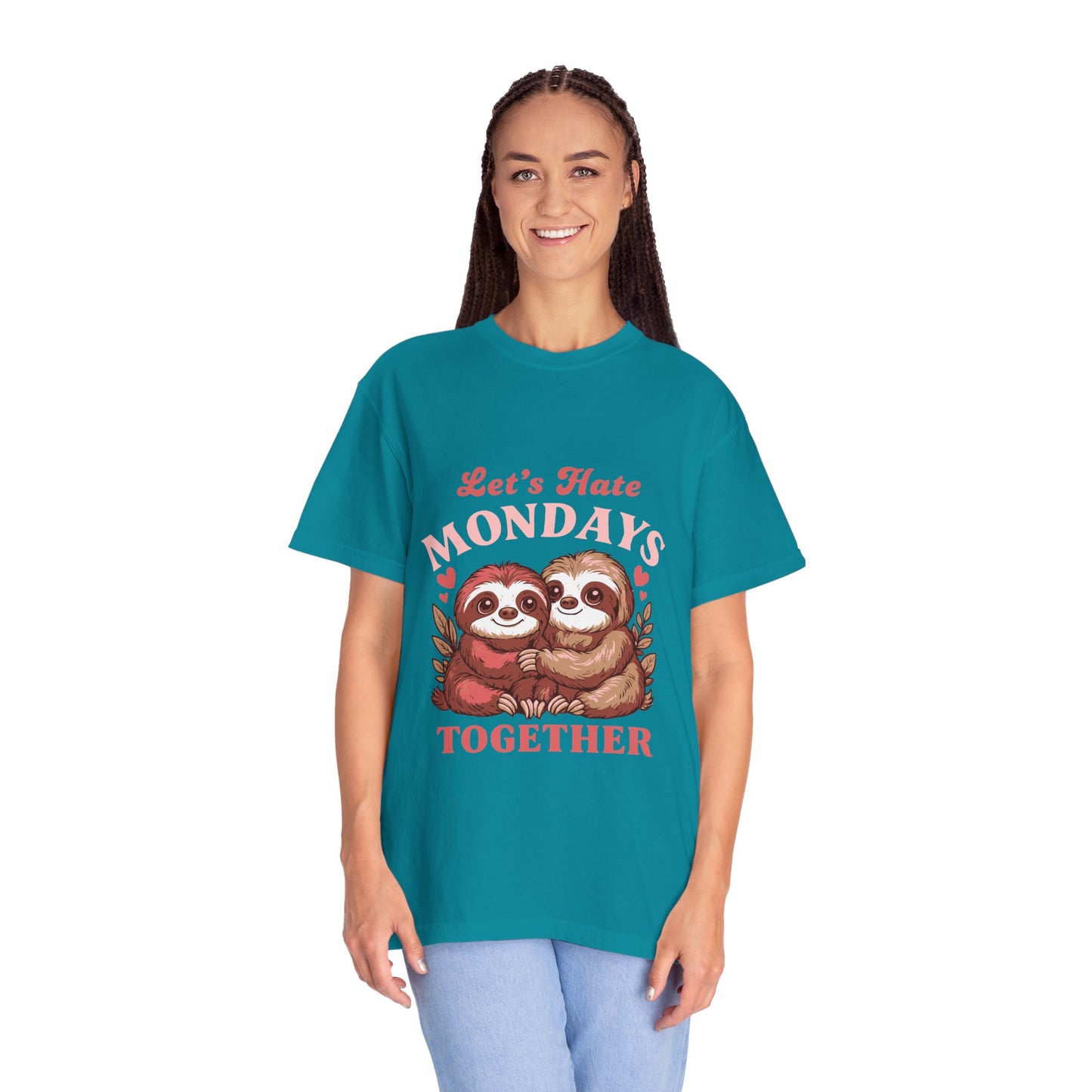 Dyed T-shirt – Snazzy Lets hate Monday Edition