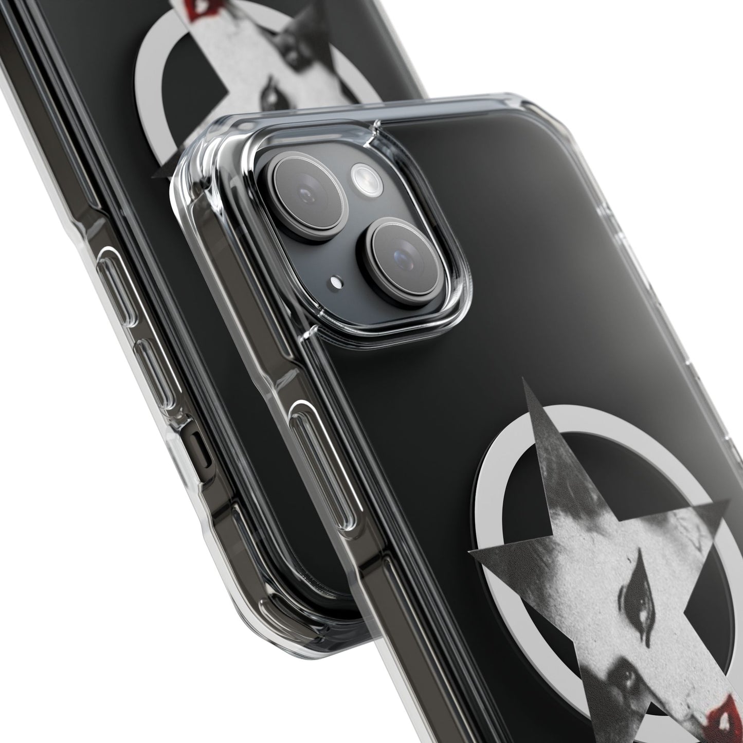 Born This Way Star Face Magnetic clear case