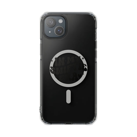 Retro Girl Power Magnetic clear Impact Case