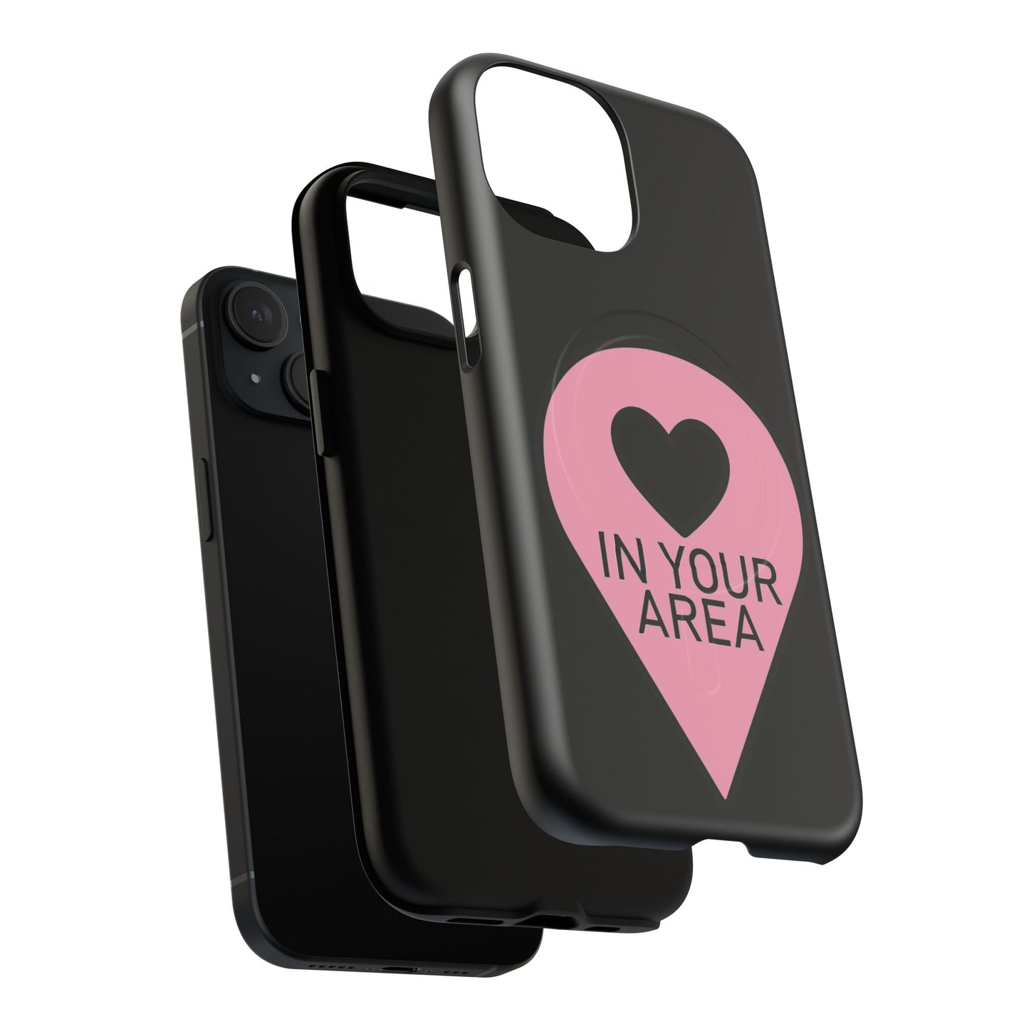 Iphone In Your Area Pin Marker - Tough Magnetic Phone Case