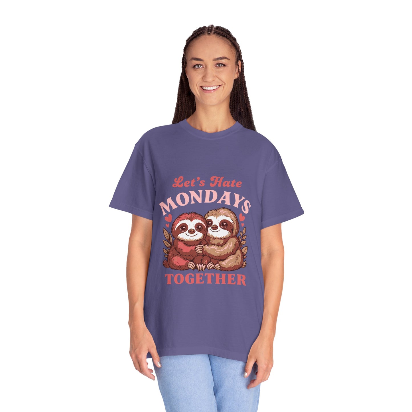 Dyed T-shirt – Snazzy Lets hate Monday Edition