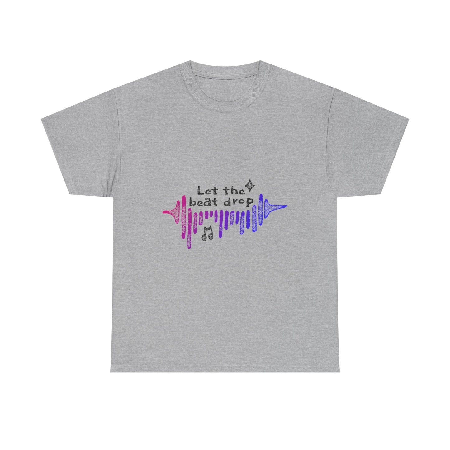 Bold Beats Visualizer Unisex Heavy cotton tee