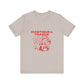 Fierce Femme in Red Unisex jersey short sleeve tee