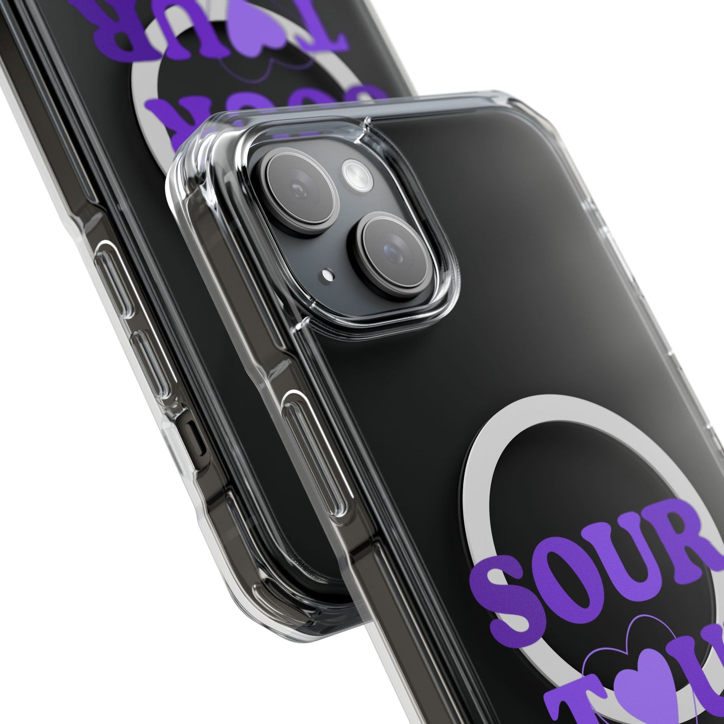 SOUR TOUR Heart Magnetic Clear Impact Case