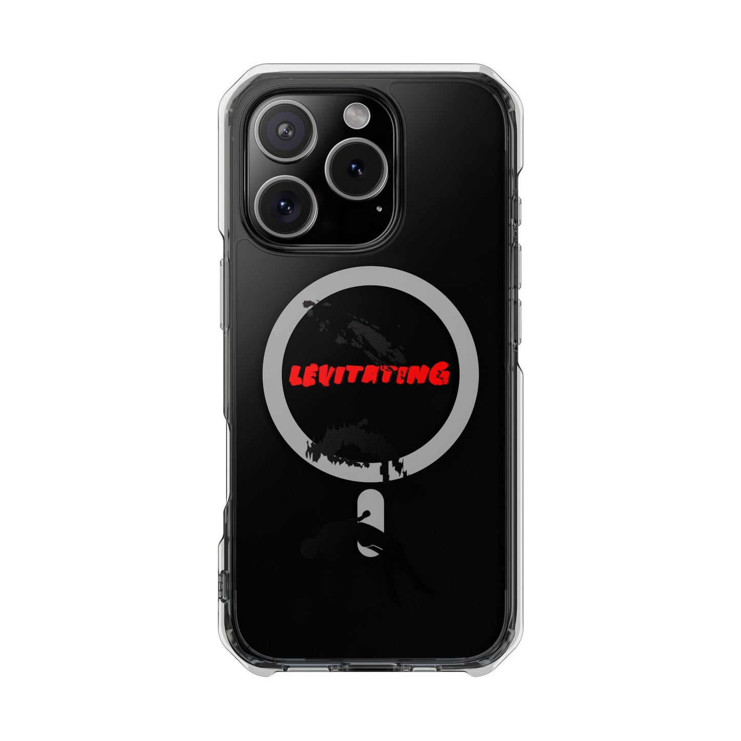 Levitating Vibes Magnetic Clear Impact case