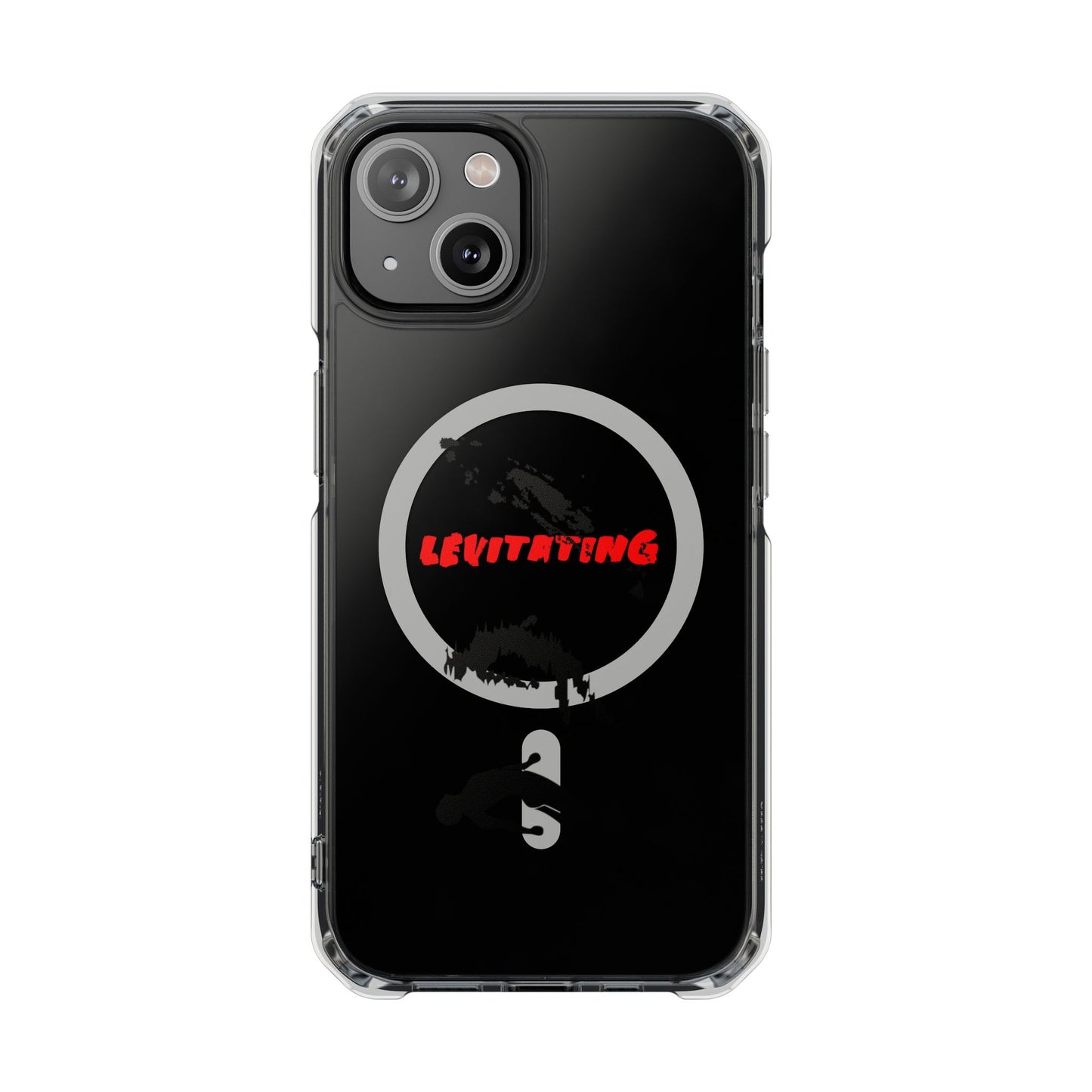 Levitating Vibes Magnetic Clear Impact case