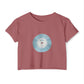 Midnight Vinyl Vibes Women's Festival Crop Top