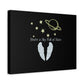 Starry Sky Wings Canvas