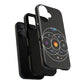 Premium Tough Case for iPhone 12 to 16 Pro Max Showcasing Coldplay’s Illustration Concept