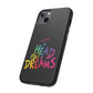 Premium Tough Case for iPhone 12 to 16 Pro Max Showcasing Coldplay’s Iconic A Head Full of Dreams