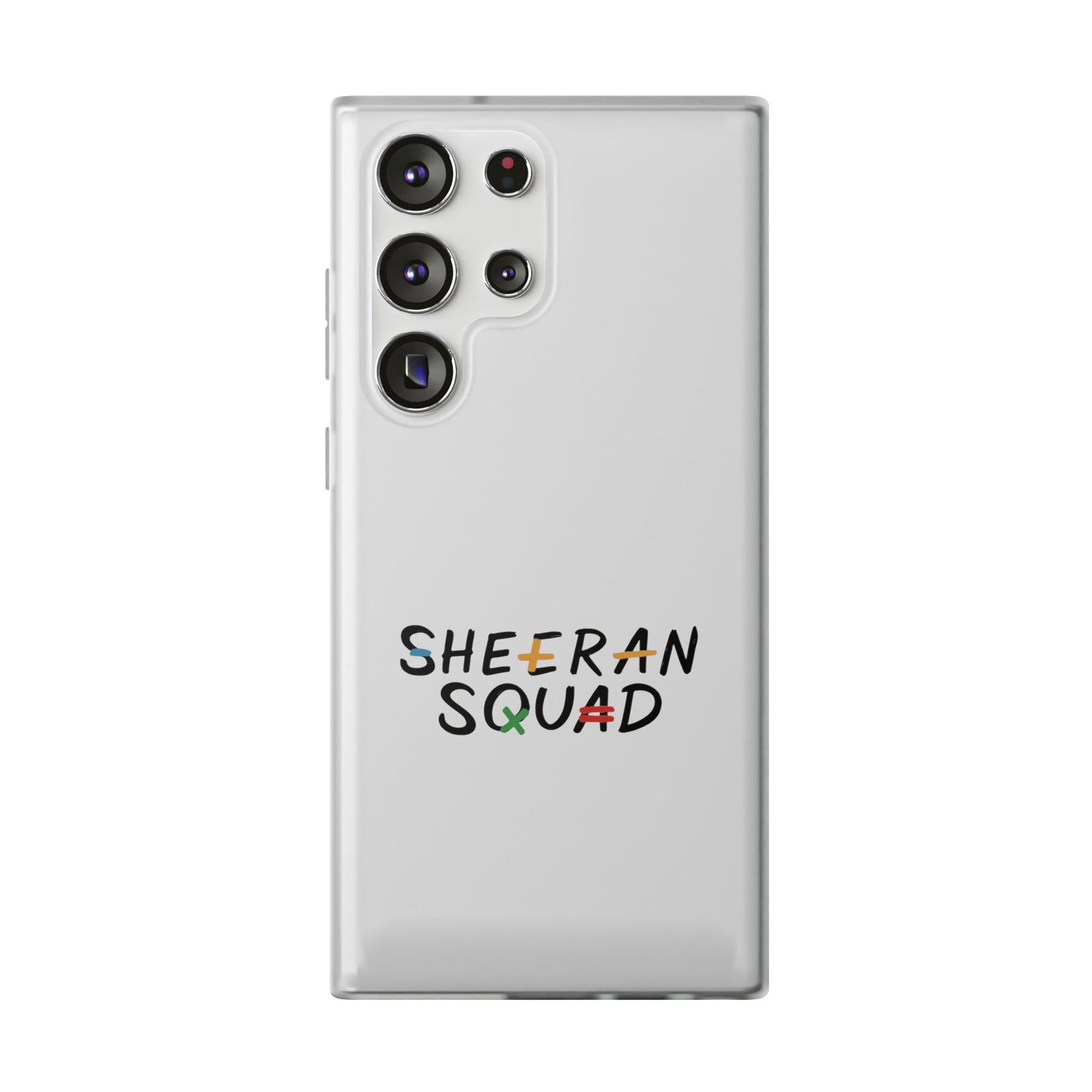 Ed Sheeran Squad Flexi Case for Samsung S10–S25 | SnazzyMerch