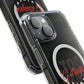Signature Flame Script Magnetic Clear Impact Case
