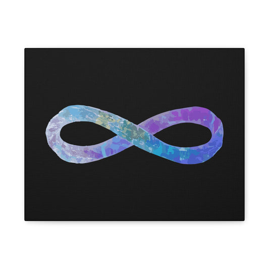 Cosmic Infinity Loop Canvas