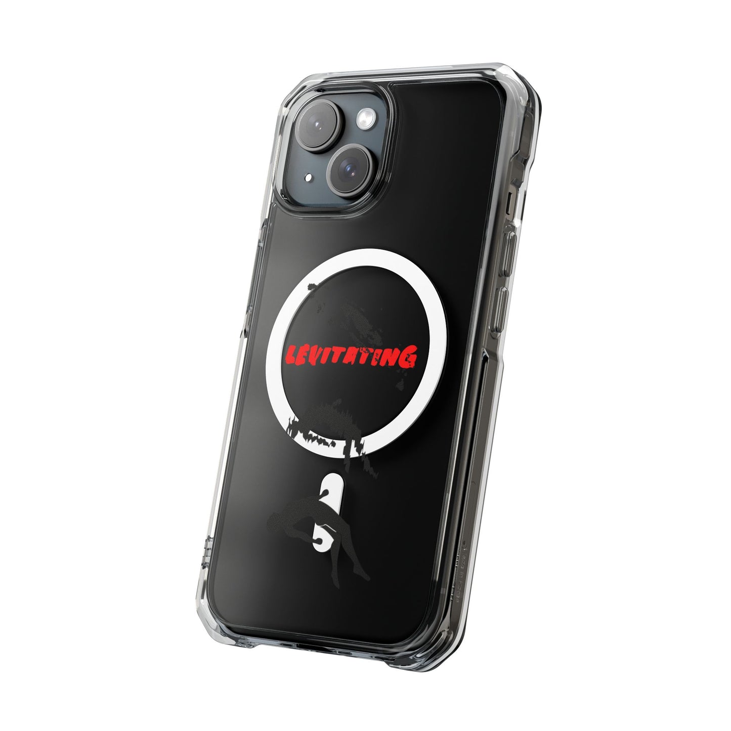 Levitating Vibes Magnetic Clear Impact case