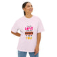 Copy of Copy of  Orange Divide Symbol Oversized Boxy Tee