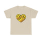 Loud Love Retro Heart Unisex Heavy cotton Tee
