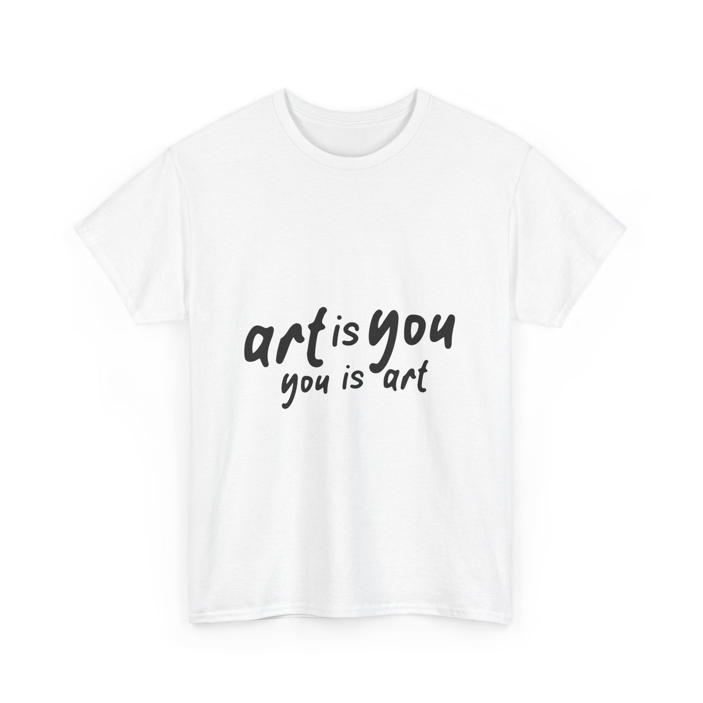 Red Scribble Heart Unisex Heavy Cotton Tee