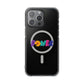 Retro Flower Power Color Pop Magnetic Clear Impact Case