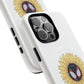 Sunflower Mask Illustration Tough Magnetic Case