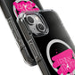 Electric Graffiti Drip Magnetic clear Impact case