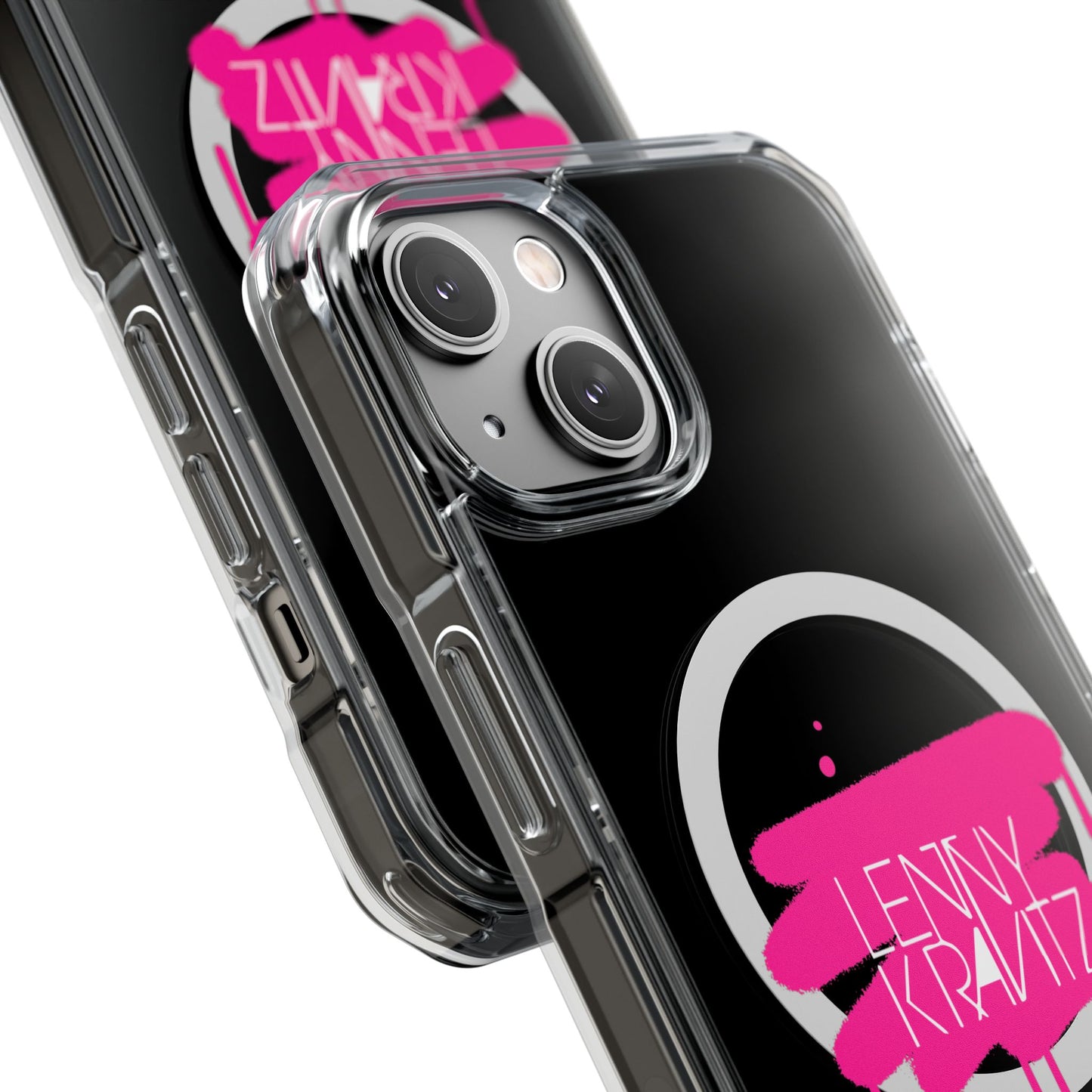 Electric Graffiti Drip Magnetic clear Impact case