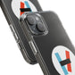 Circle Flame Clear Case