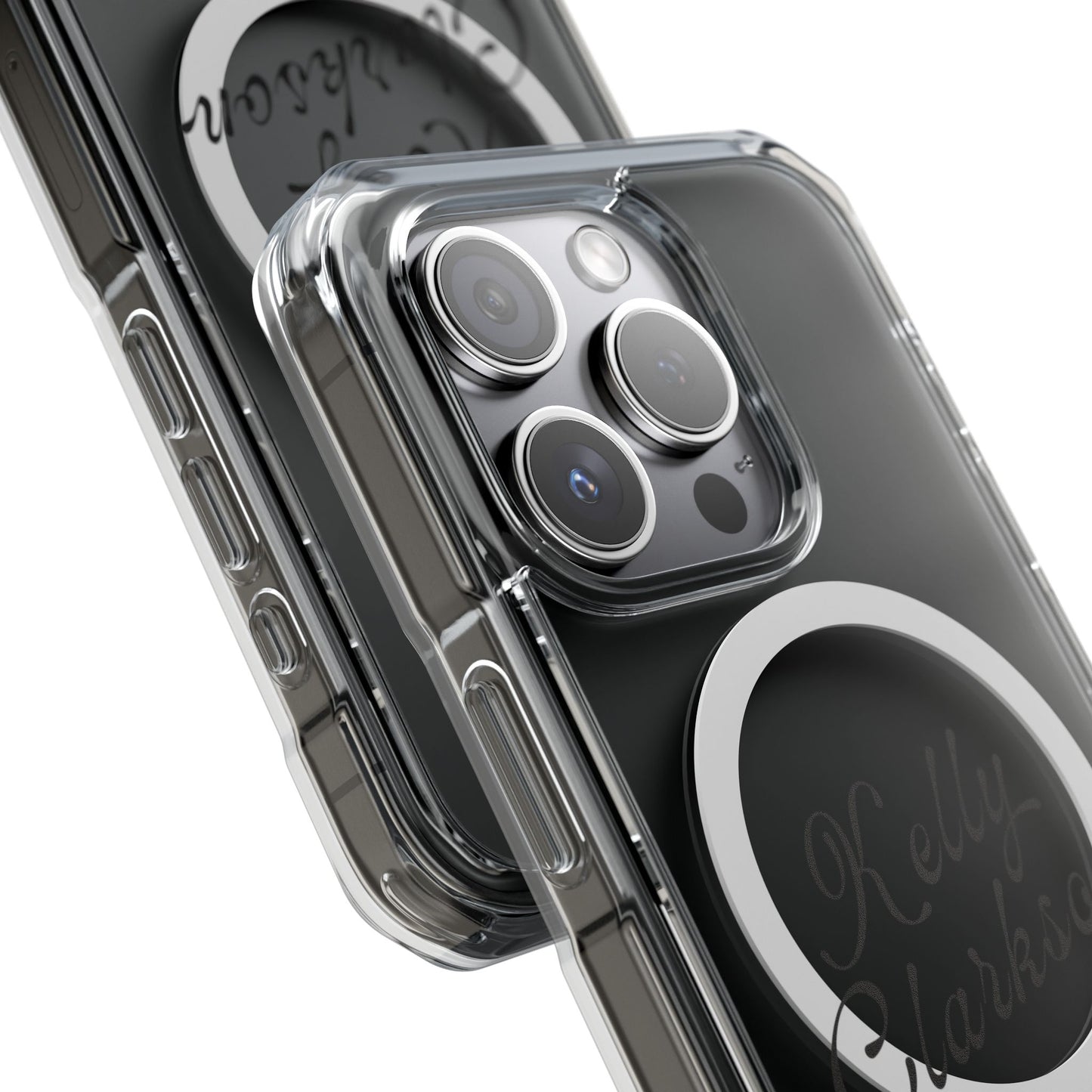 Vinyl Vibes & Good Times Magnetic clear Impact Case