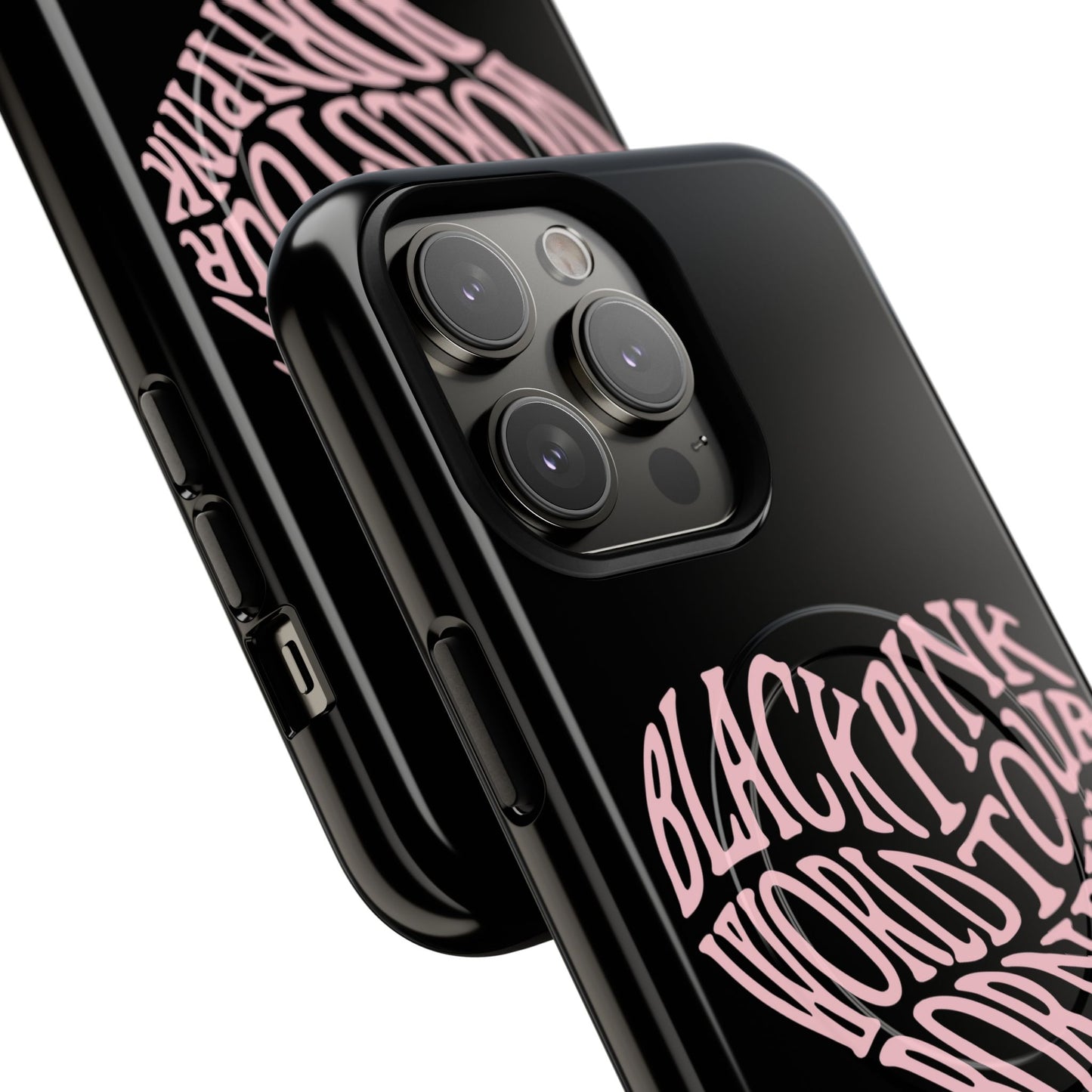 Iphone Born Pink Heart Typography - Tough Magnetic Phone Case