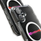 Wavy Groovy Typography Magnetic Clear Impact case