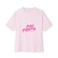 Sun and Waves Minimalist Oversized Boxy Tee
