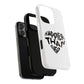 Happier Heart Lettering Tough Magnetic Case