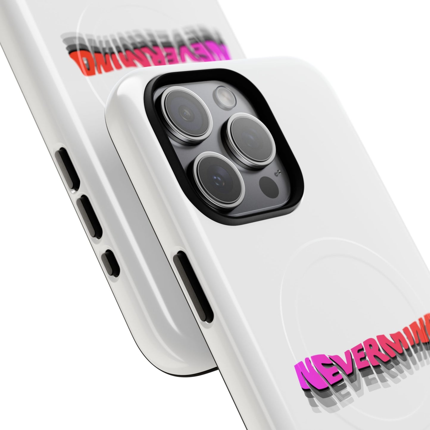 Wavy Groovy Typography Tough Magnetic Case