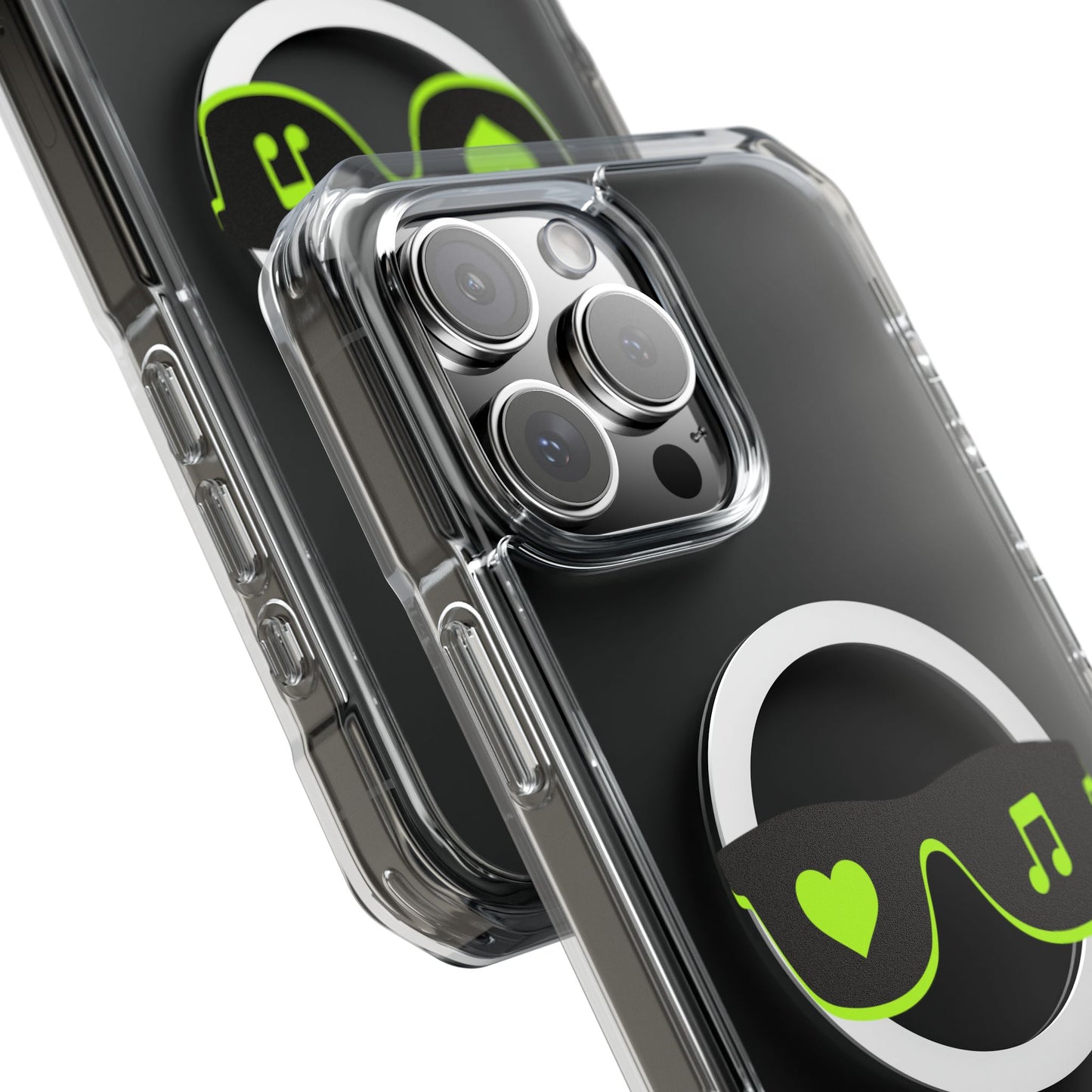 Neon Love Notes Magnetic clear Impact case