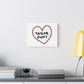 Heartbeats & Midnights Matte Canvas