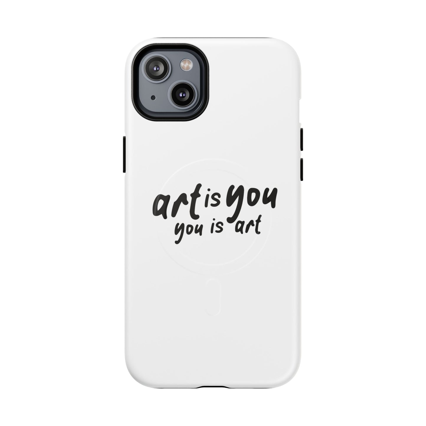 Red Scribble Heart Tough Magnetic Case