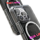 Retro Fade Letter Magnetic Clear Impact case