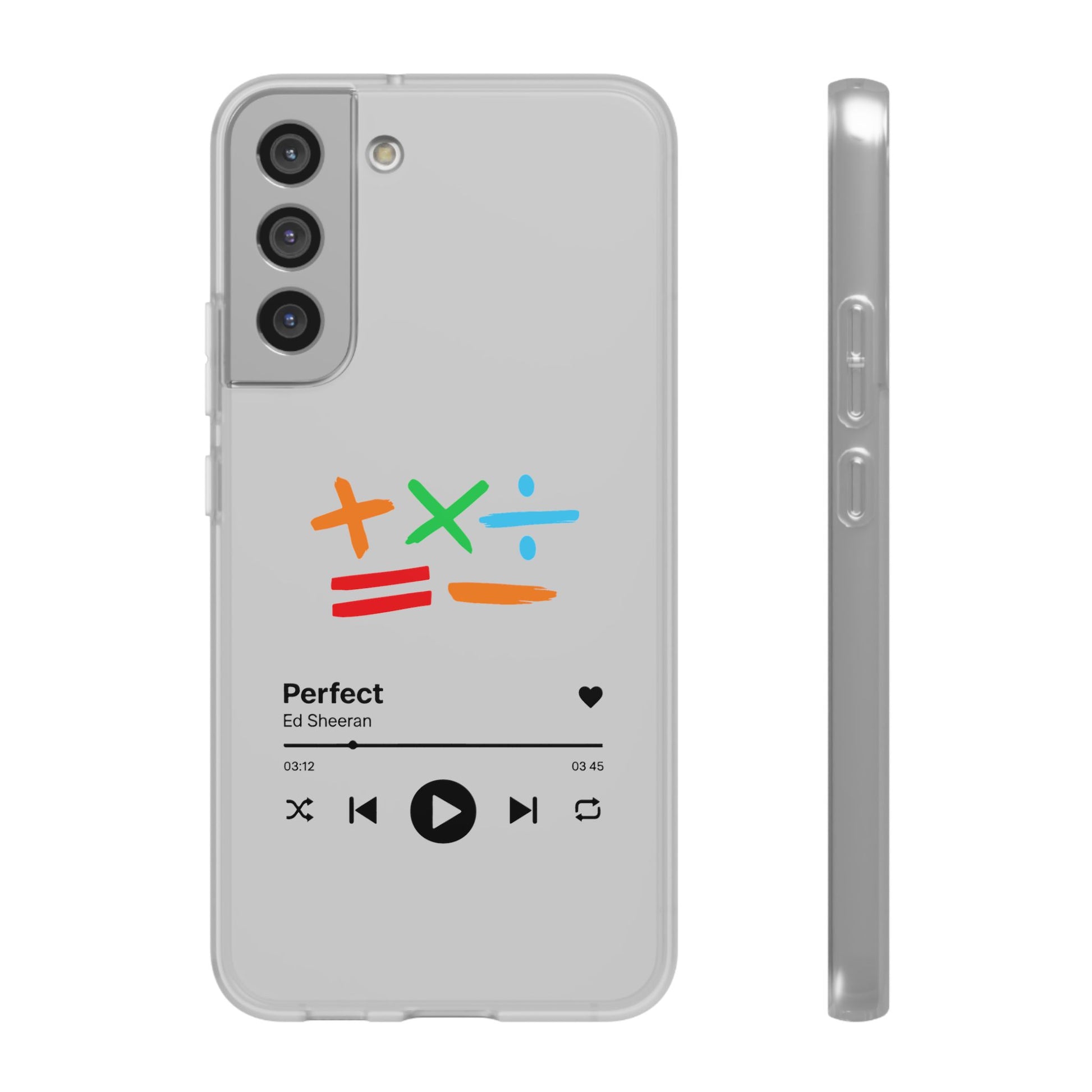 Ed Sheeran Music Flexi Case for Samsung S10–S25 | SnazzyMerch