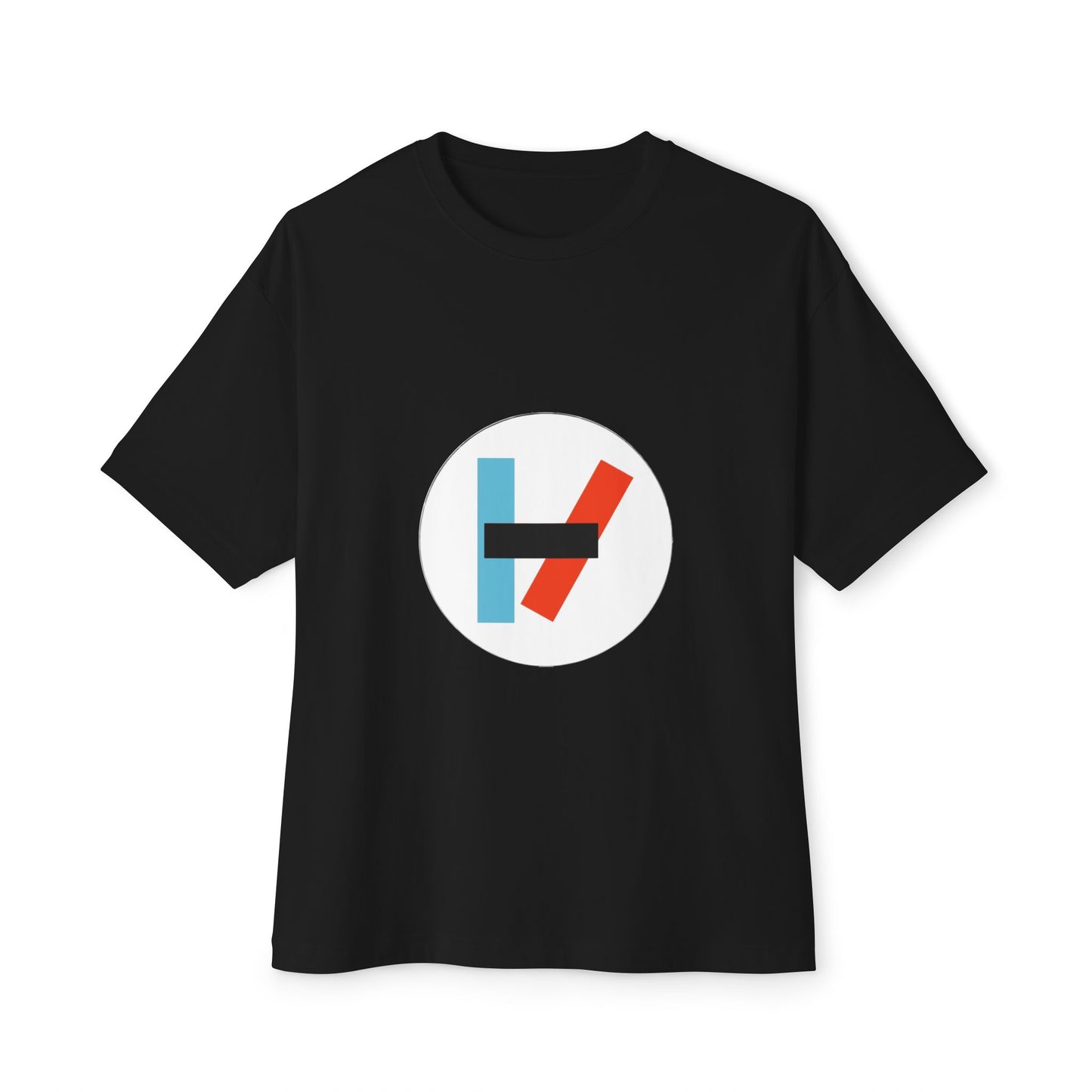 Circle Flame Unisex Oversized Boxy Tee