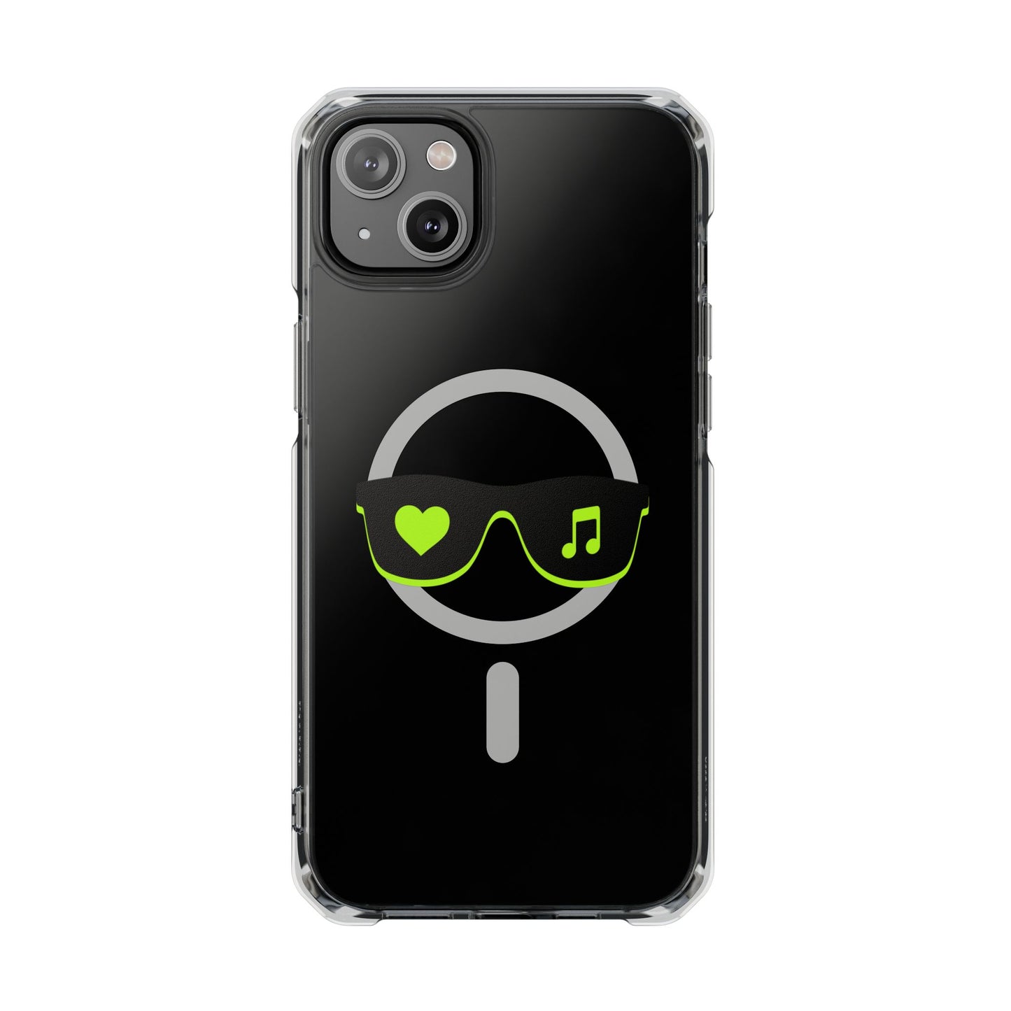 Neon Love Notes Magnetic clear Impact case