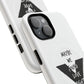 Abstract Paw and Brush Stroke Tough Magnetic case
