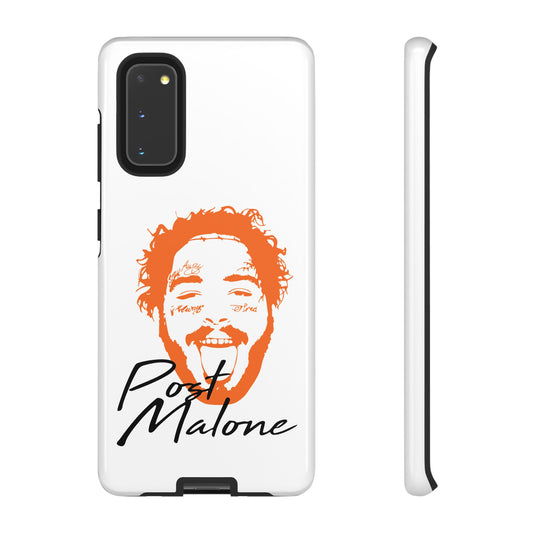 Tough Samsung Case (S20–S25) – Post Malone Name Design with Picture