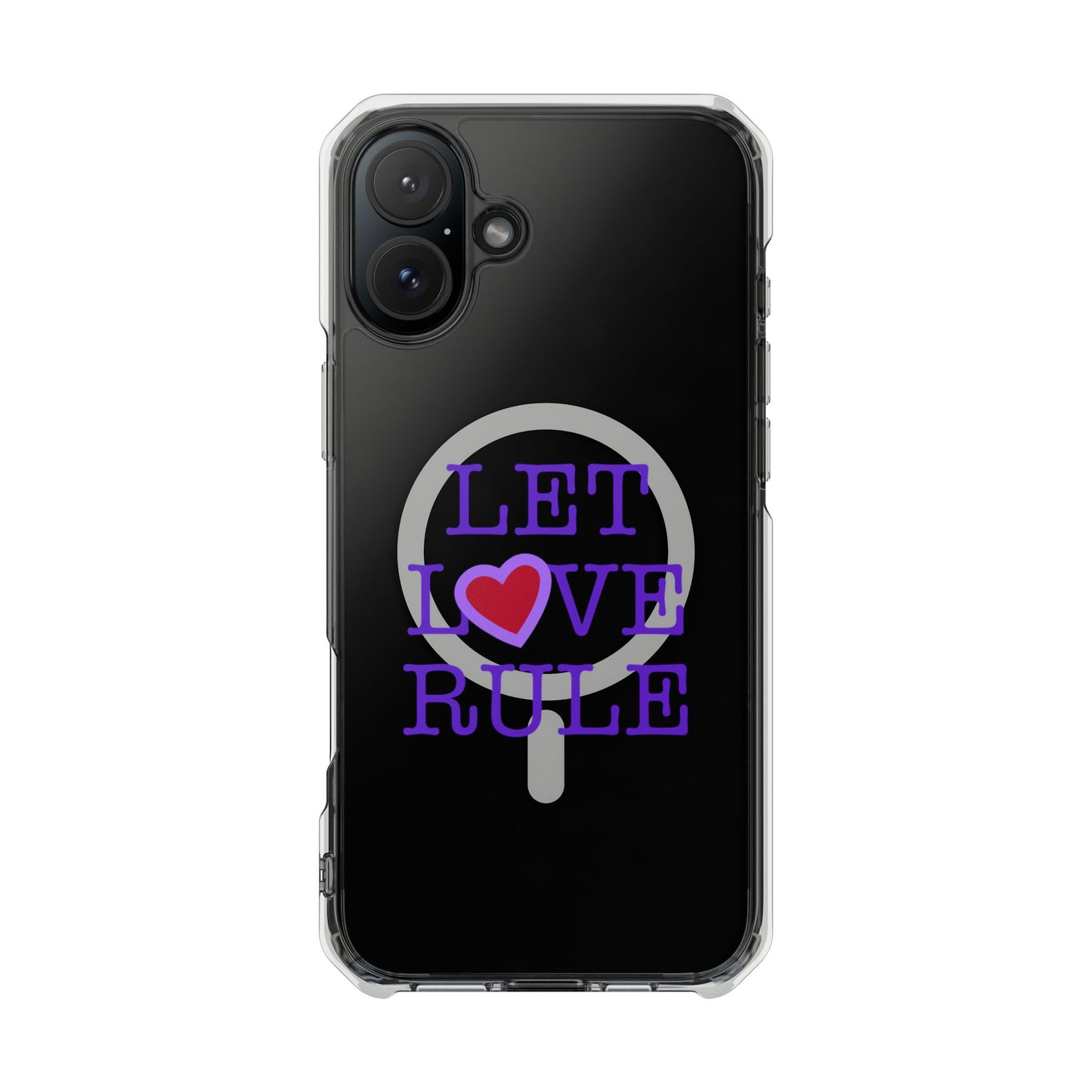 Let Love Rule (Remix) Magnetic clear Impact case