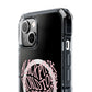 Born Pink Heart Typography - Magnetic Clear Impact Case