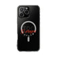Signature Flame Script Magnetic Clear Impact Case
