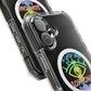 Rainbow Lunar Phases Magnetic Clear Impact case