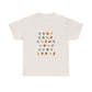 Minimalist Paw Print Unisex Heavy Cotton Tee