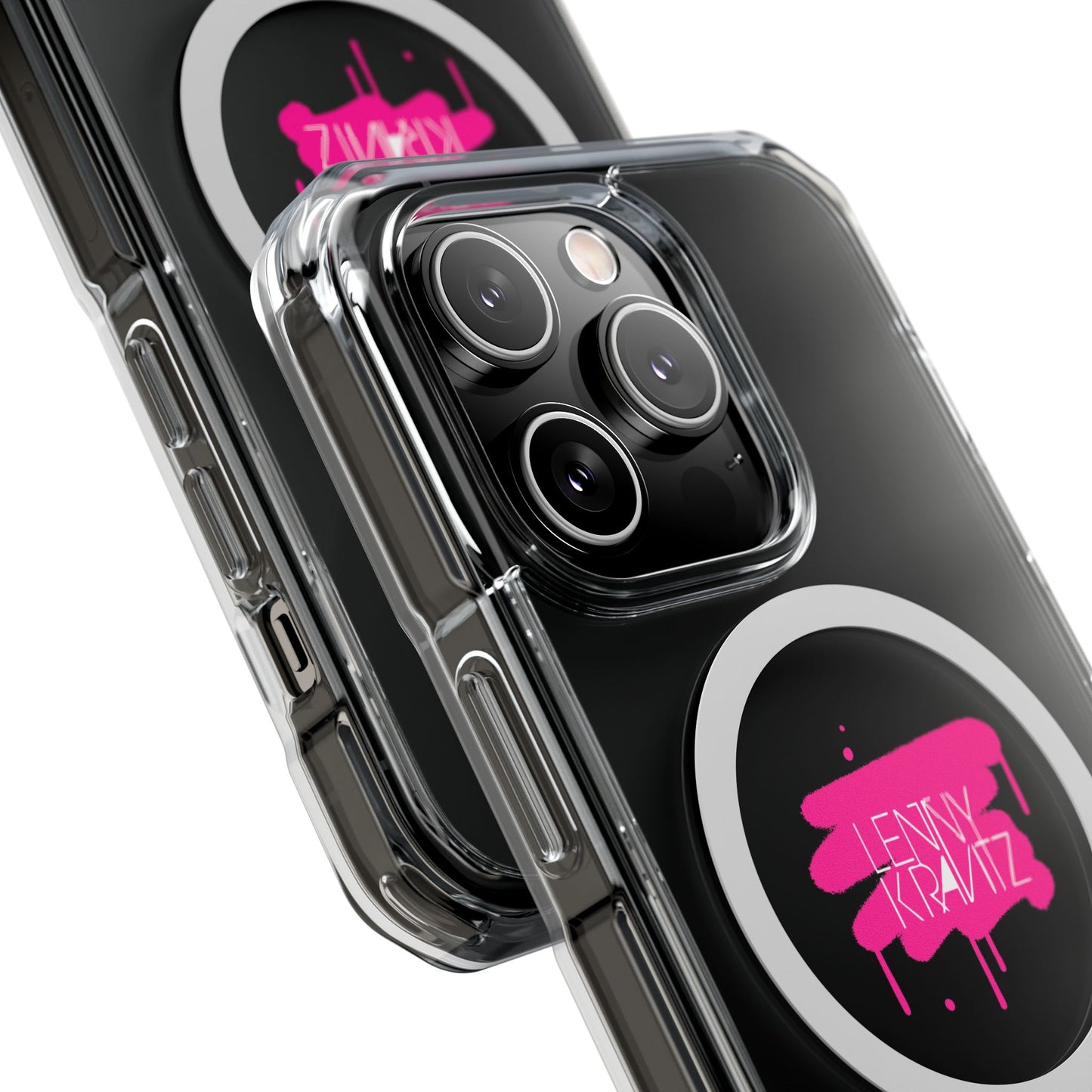 Electric Graffiti Drip Magnetic clear Impact case