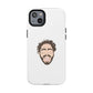 Minimalist Tongue Out Cartoon Face Tough Magnetic Case